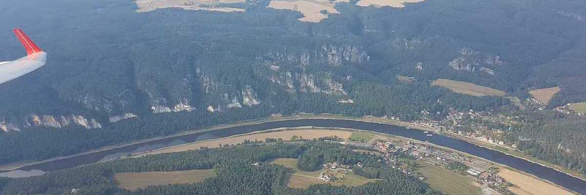 Verortung via Georeferenzierung der Kamera: Aufgenommen in der Nähe von Sächsische Schweiz-Osterzgebirge, Deutschland in 1200 Meter